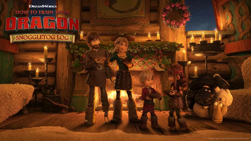 How To Train Your Dragon Snoggletog Log (2019)