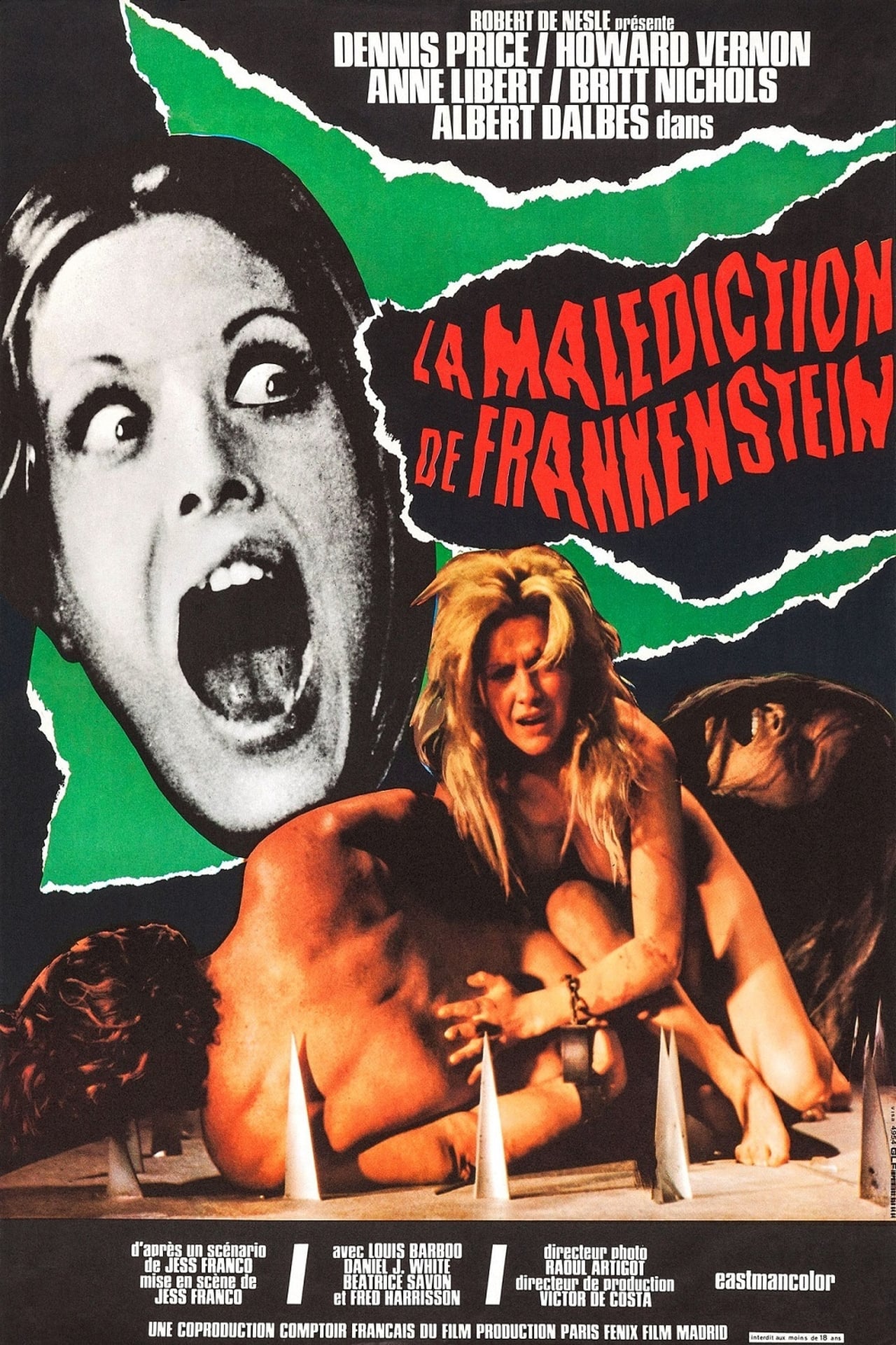 La Maldicion De Frankenstein (1973)