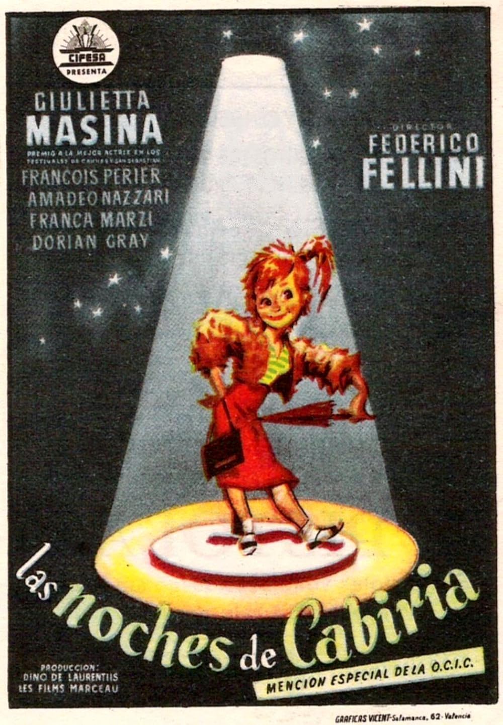 Le notti di Cabiria 1957